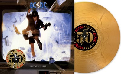 AC/DC/Blow Up Your Video (Gold Vinyl)@50th Anniversary