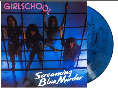 Girlschool/Screaming Blue Murder (Marble Blue Vinyl)