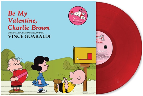 Vince Guaraldi/Be My Valentine, Charlie Brown (Heartburn Red Vinyl)