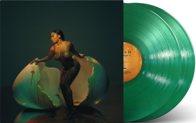 Megan Thee Stallion/Megan (Opaque Green Vinyl)@Indie Exclusive@2LP