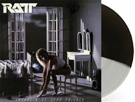 Ratt/Invasion Of Your Privacy (Black/Grey/White Vinyl)@LP