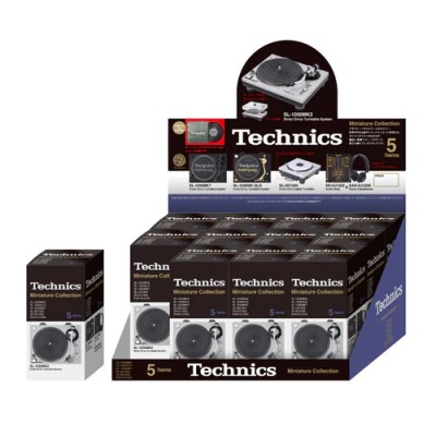Blind Box/Technics Miniature Turntable & DJ Mixer Replicas