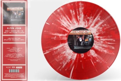 Elton John/Don't Shoot Me I'm Only The Piano Player (Red Splatter Vinyl)@LP 180g
