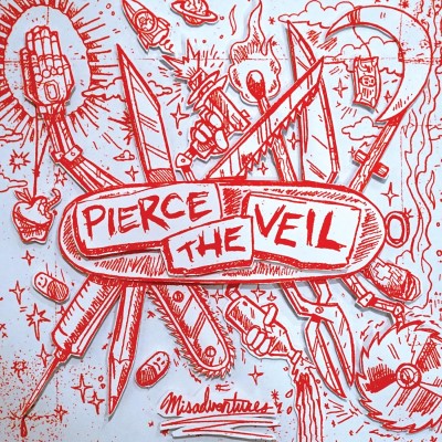 Pierce The Veil/Misadventures (Black/White Splatter Vinyl)@LP