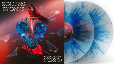 The Rolling Stones/Hackney Diamonds (Clear/Blue Splatter Vinyl)@1 Year Anniversary@2LP 180g