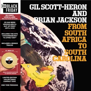 Gil Scott-Heron & Brian Jackson/From South Africa To South Carolina@Black Friday RSD Exclusive / Ltd. 1000 USA