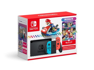 Nintendo Switch/System: Neon w. Mario Kart