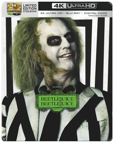 Beetlejuice Beetlejuice/Glow-In-The-Dark Steelbook@4k-uhd