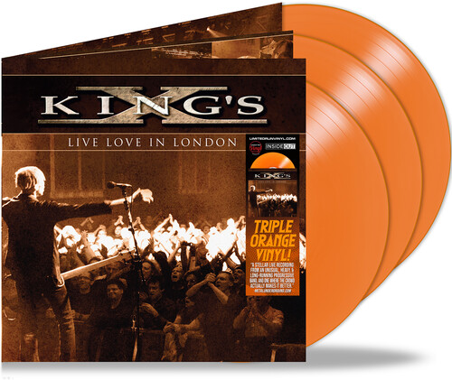 King's X/Live Love in London (Orange Vinyl)