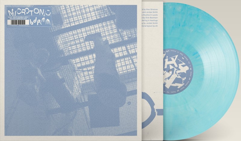bdrmm/Microtonic (BLUE & WHITE MARBLE EFFECT VINYL)@Indie Exclusive@w/ download card