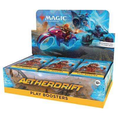 Magic The Gathering Cards/Aetherdrift Play Booster Display@30 Packs Per Box