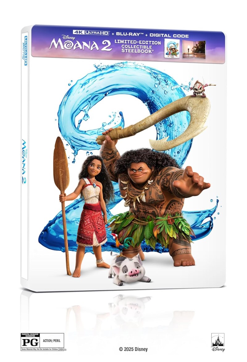 Moana 2/Moana 2 (Steelbook)@4K + Blu-Ray + Digital Code
