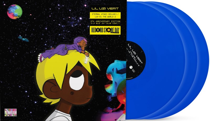 Lil Uzi Vert/Eternal Atake (Deluxe) / LUV vs. The World 2 (5th Anniversary Edition) (Opaque Blue Jay Vinyl)@RSD Exclusive / Ltd. 3000 USA@3LP
