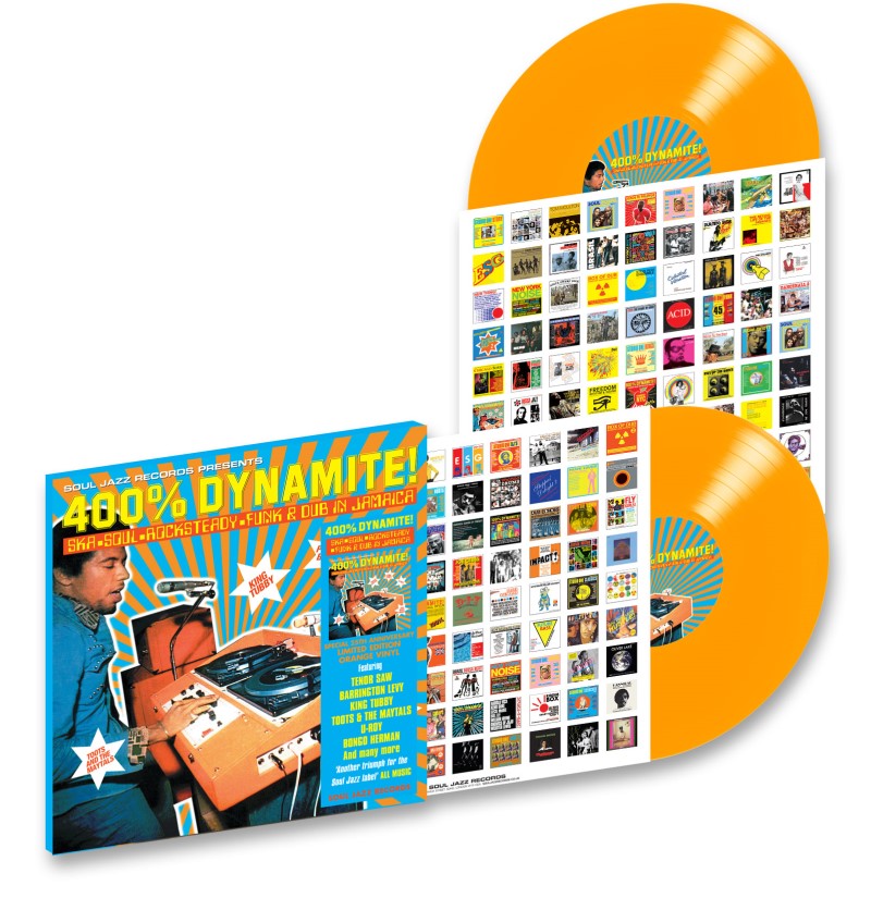 Soul Jazz Records presents/400% DYNAMITE! Ska, Soul, Rocksteady, Funk & Dub in Jamaica (Orange Vinyl)@RSD Exclusive / Ltd. 2250 USA@2LP w/ Download Card