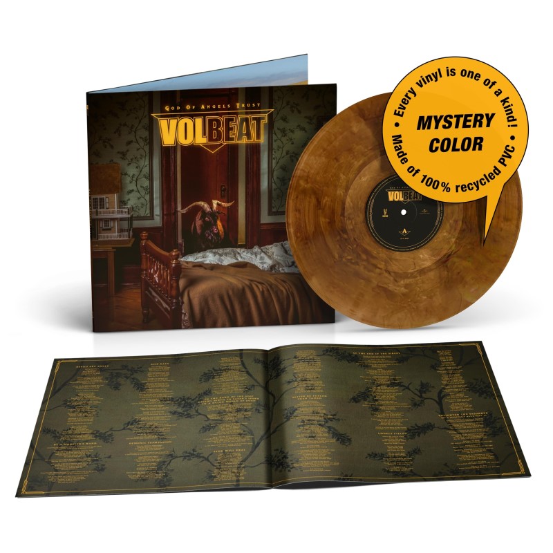 Volbeat/God Of Angels Trust (Mystery Color Recycled Vinyl)@Indie Exclusive