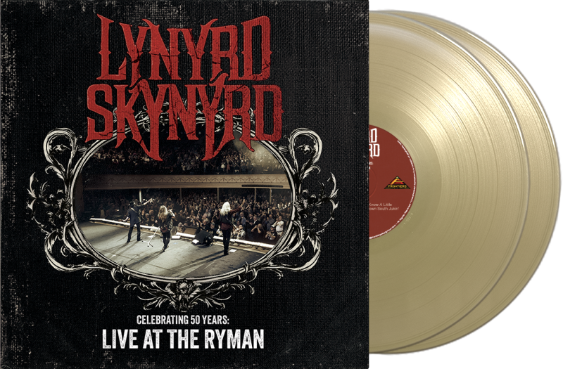 Lynyrd Skynyrd/Celebrating 50 Years - Live At The Ryman (Gold Vinyl)@Indie Exclusive@2LP