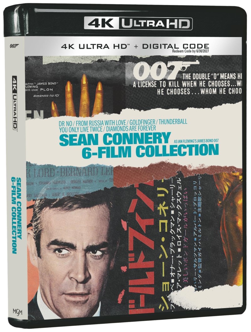James Bond/Sean Connery 6-Film Collection@4K-UHD