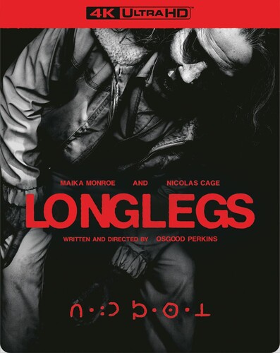 Longlegs/Monroe/Cage/Underwood@R@4K-UHD STEELBOOK