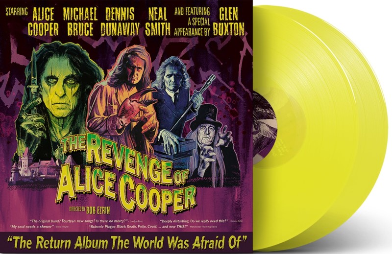 Alice Cooper/Revenge Of Alice Cooper (Yellow Vinyl)
