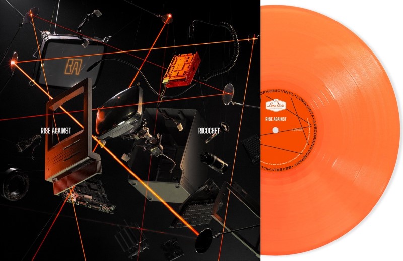 Rise Against/Ricochet (Neon Orange Vinyl)@Indie Exclusive@LP