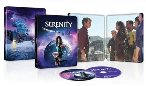 Serenity/(STEEL BOOK) Fillion/Baldwin/Krumholtz@4K-UHD