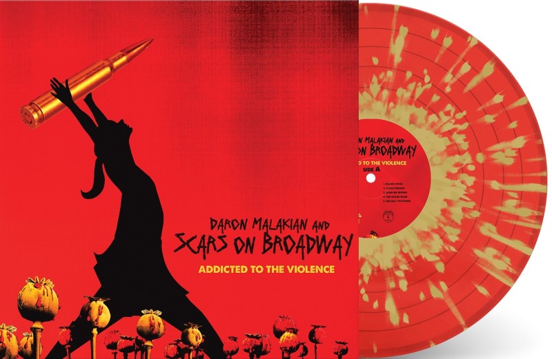 Daron Malakian & Scars On Broadway/Addicted to the Violence (Ruby Red/Gold Splatter Vinyl)@Indie Exclusive@LP