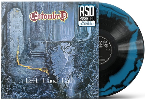 Entombed/Left Hand Path (Blue Black Merge Vinyl)
