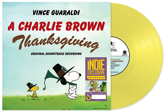 Vince Guaraldi/A Charlie Brown Thanksgiving (Yellow Jelly Bean Vinyl)