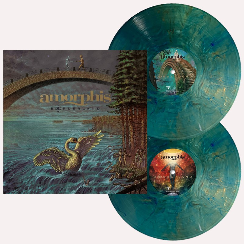 Amorphis/Borderland (Green Blue Marbled Vinyl)