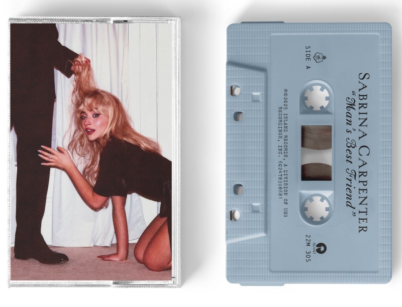 Sabrina Carpenter/Man's Best Friend (Light Blue Cassette)