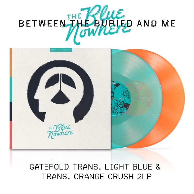 Between the Buried & Me/The Blue Nowhere (Tranparent Orange Crush/Light Blue Vinyl)@2LP