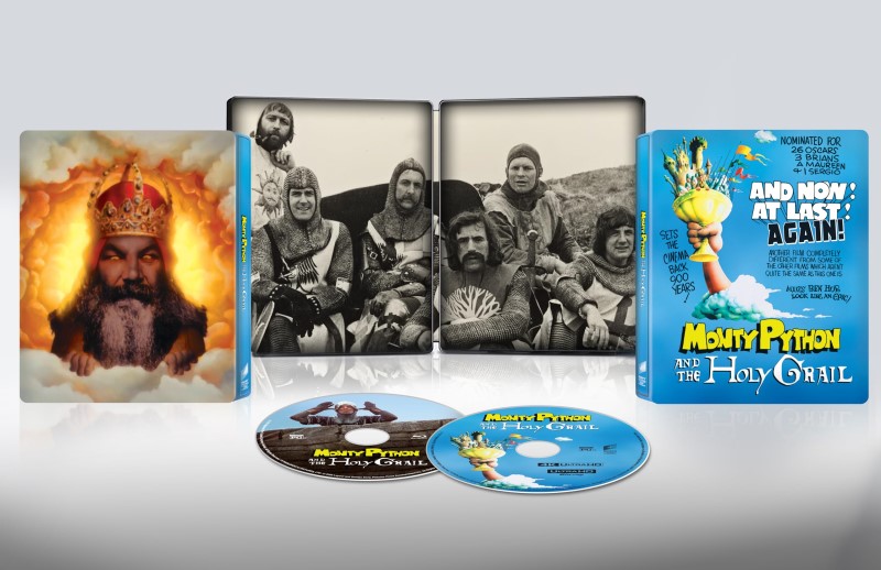 Monty Python & The Holy Grail/(Steel Book) Chapman/Cleese/Idle/Gilliam/Jo@4K-UHD