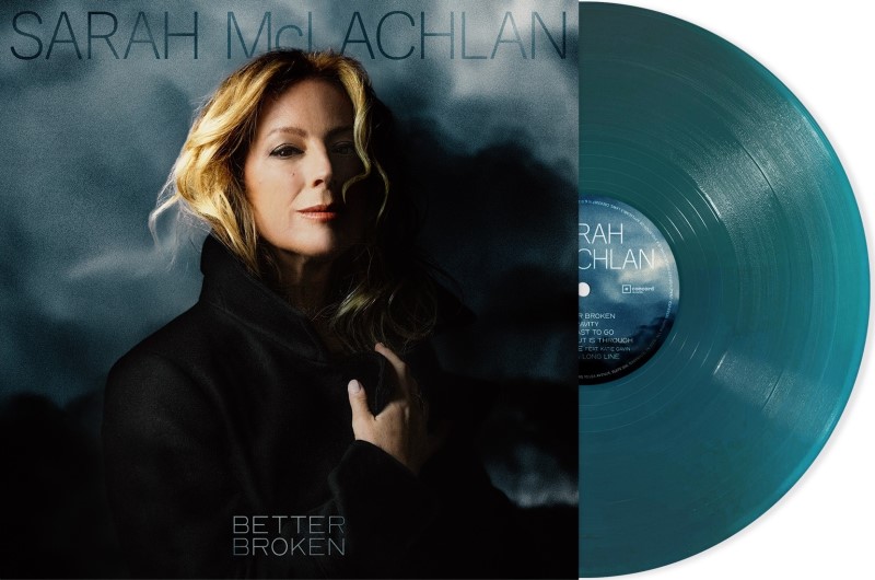 Sarah McLachlan/Better Broken (Translucent Sea Blue Vinyl)@Indie Exclusive