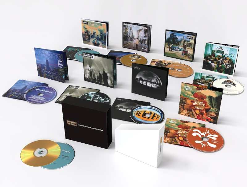 Oasis/Complete Studio Album Collection@8CD