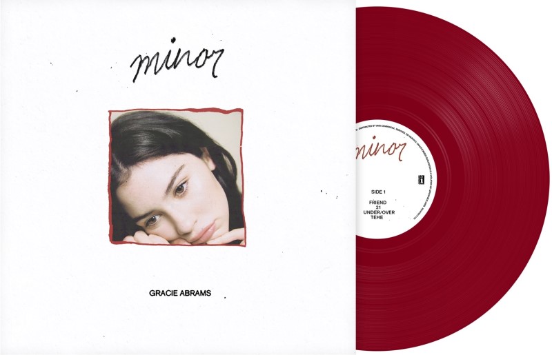 Gracie Abrams/minor (5 Year Anniversary) (Red Vinyl)@EP