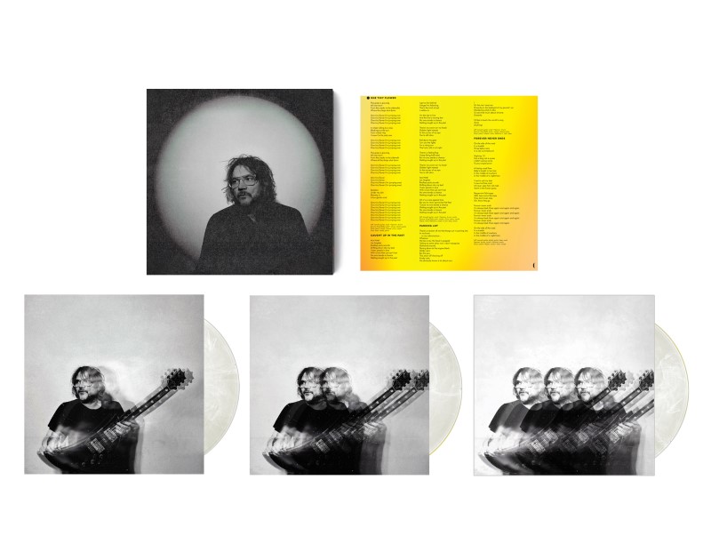 Jeff Tweedy/Twilight Override (White-on-White Swirl Vinyl)@3LP