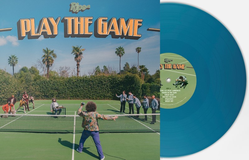 Ripe/Play The Game (Aqua Vinyl w/ signed insert)