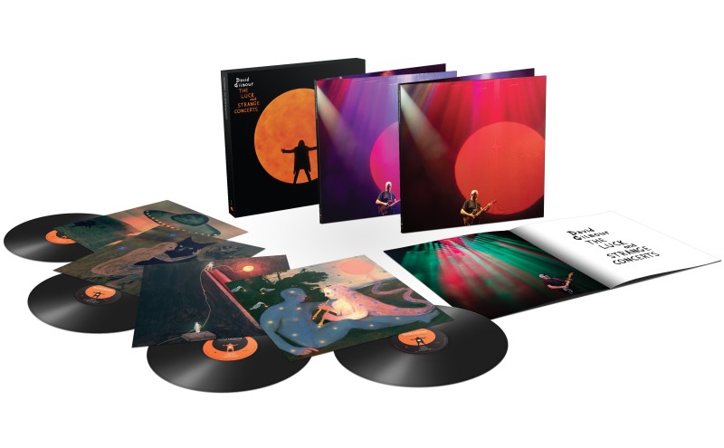 David Gilmour/THE LUCK & STRANGE CONCERTS@4LP