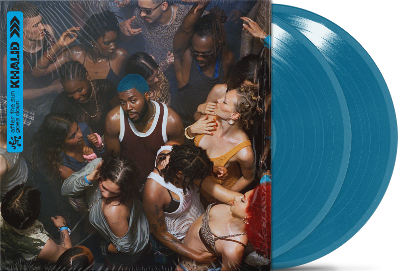 Khalid/After The Sun Goes Down (Opaque Turquoise Blue Vinyl)@2LP