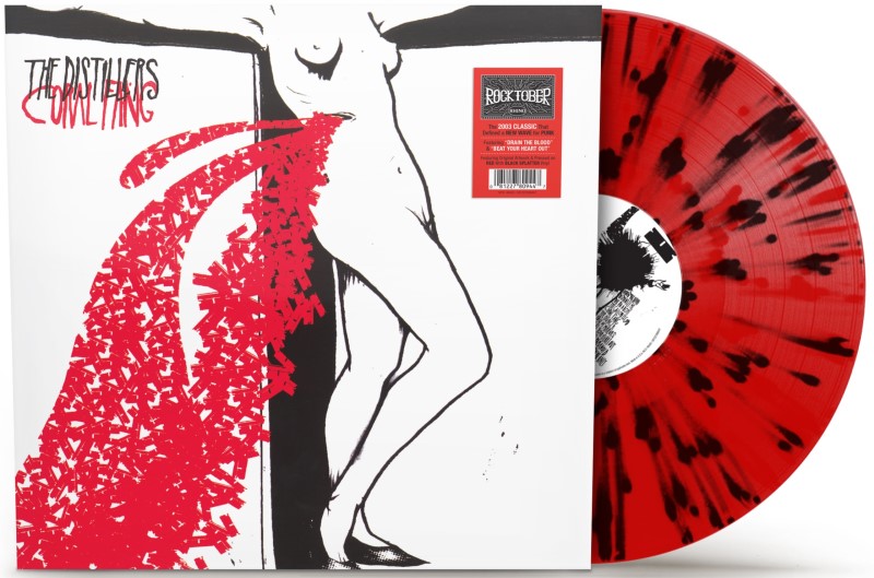 The Distillers/Coral Fang (Red w/ Black Splatter Vinyl)@Rocktober Exclusive