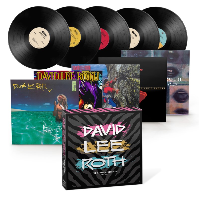 David Lee Roth/The Warner Recordings (1985-1994)@Rocktober Exclusive@5LP Box