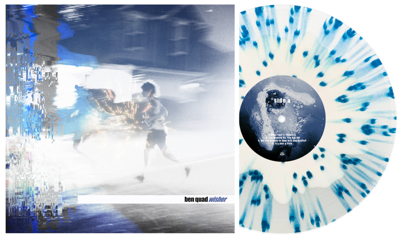 Ben Quad/Wisher (Bone in Clear w/ Blue Splatter Vinyl)