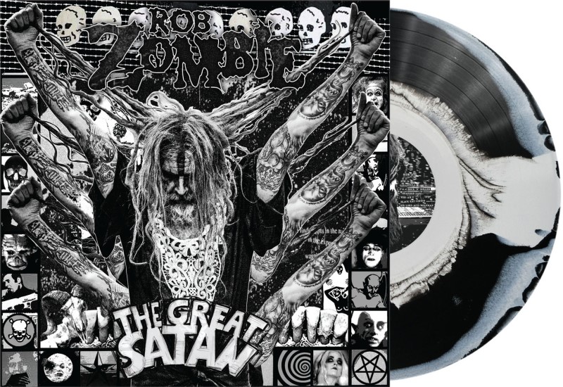 Rob Zombie/The Great Satan (Black White Swirl Vinyl)@Indie Exclusive