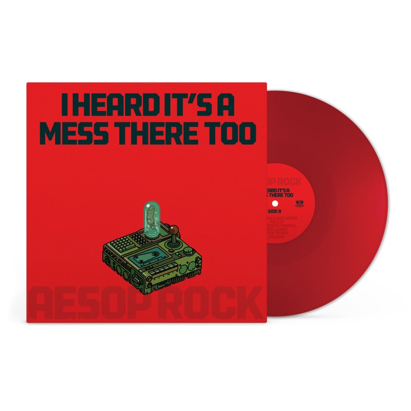 Aesop Rock/I Heard It's a Mess There Too (Red Vinyl)