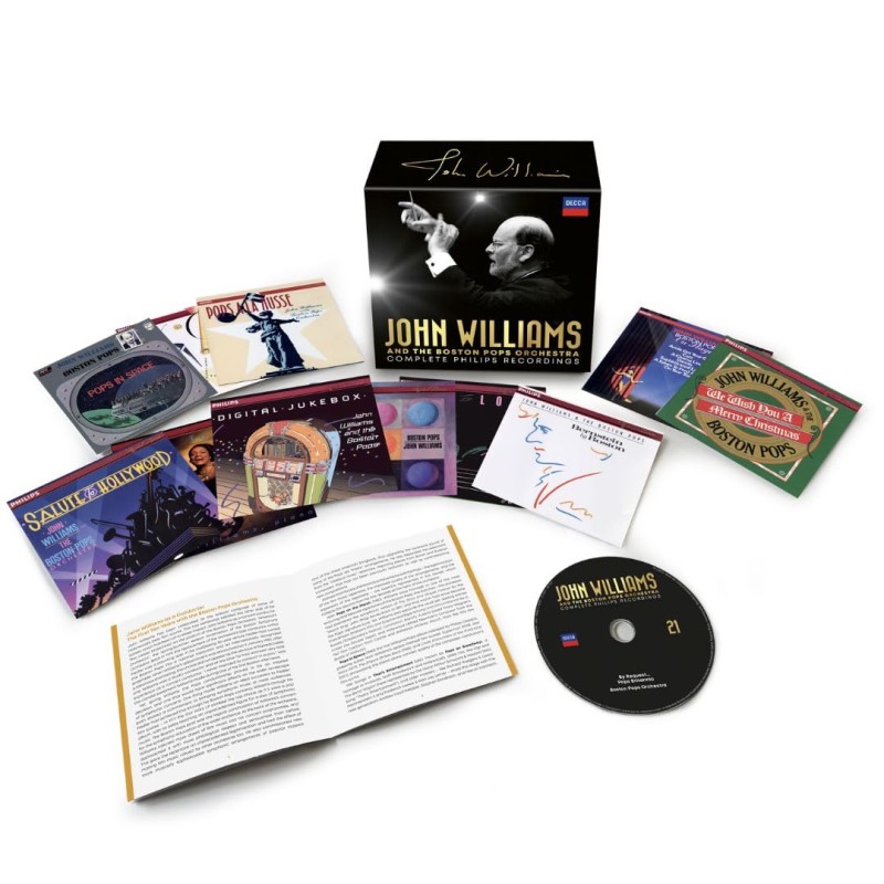 John Williams/The Boston Pops Orchestra/Complete Phillips Recordings@21 CD Box Set