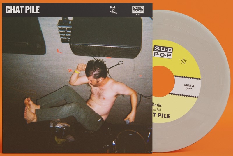 Chat Pile/Masks (Sea-Glass w. Black Swirl Vinyl)