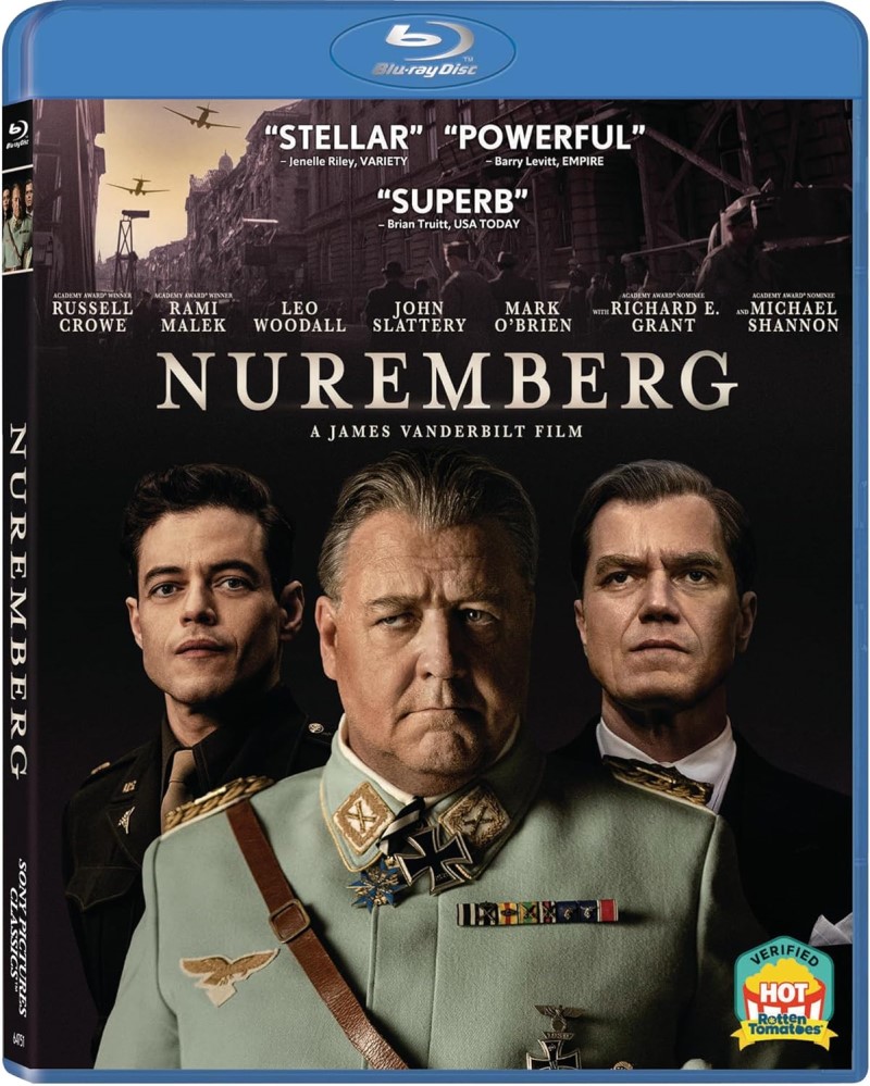 Nuremberg (2025)/Shannon/Crowe/Malek@BLU-RAY@PG13