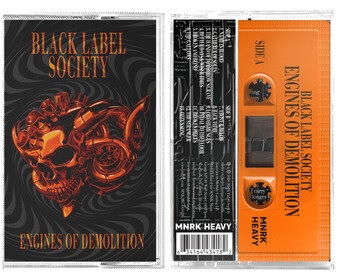 Black Label Society/Engines of Demolition (Orange Cassette)