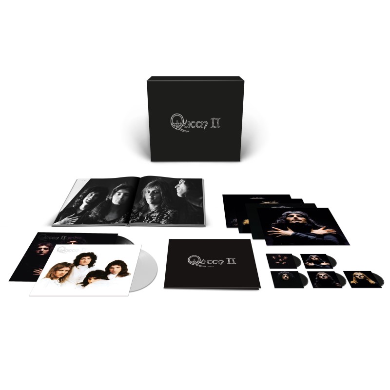 Queen/Queen II [Collector's Edition] (Black + White Vinyl)@5CD/180g 2LP Box Set