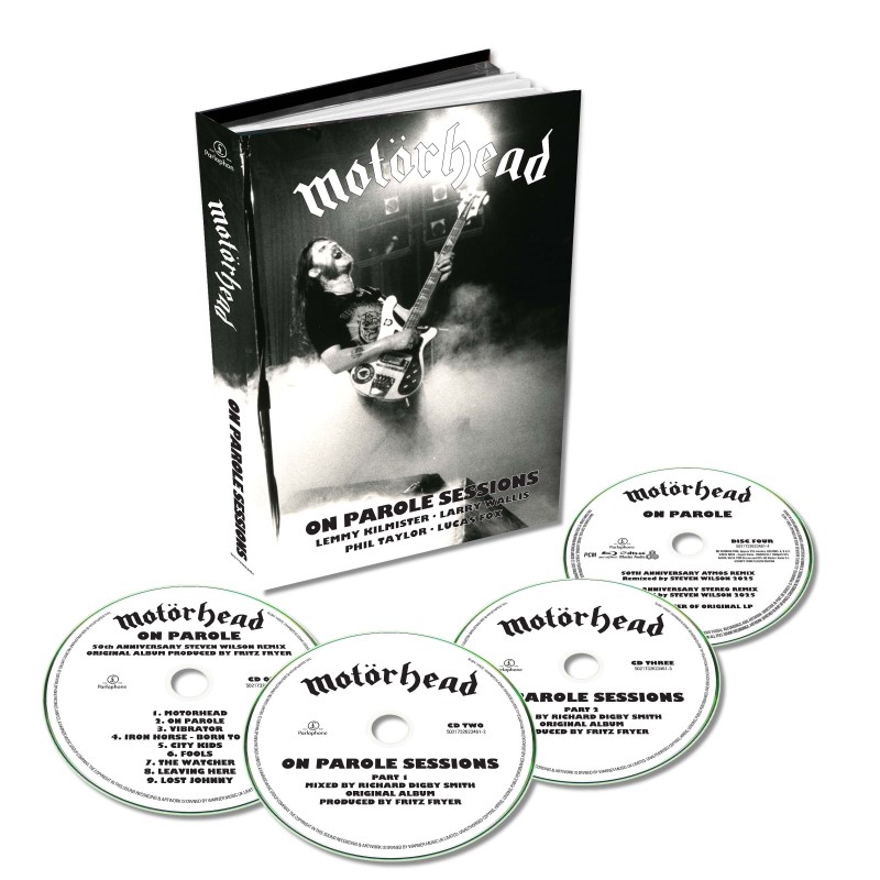 Motörhead/On Parole Sessions@3CD + Blu-Ray